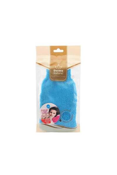 Bezos Natural Ms-08 Cotton Bath Gloves 1 Piece