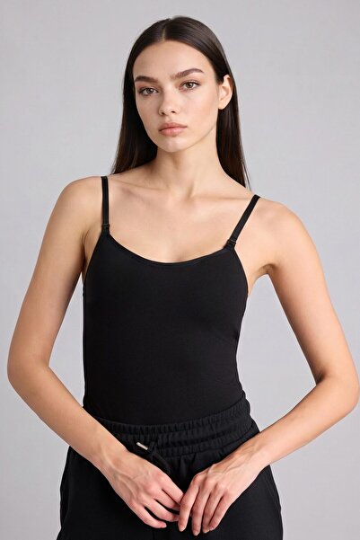 DeFacto Nursing Camisoles - Black - Loungewear