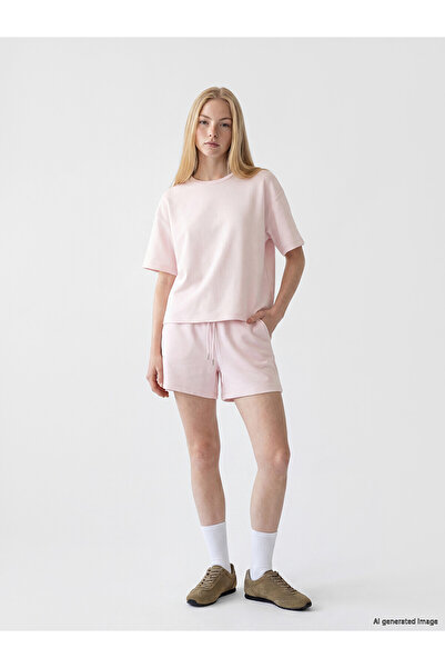 LC Waikiki Maternity Shorts & Bermuda Shorts - Pink - Not specified