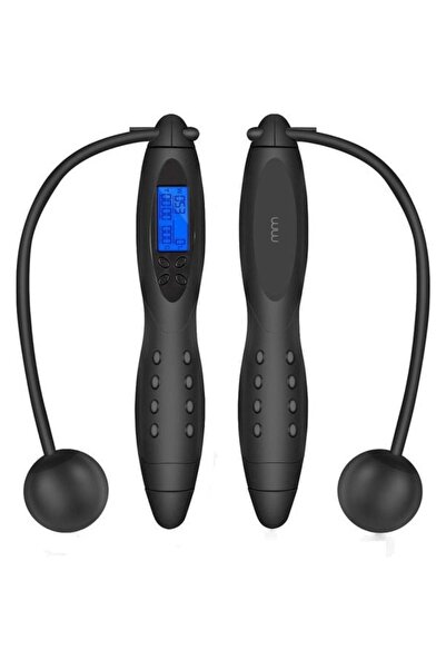 MIKAMAX Σχοινάκι Γυμναστικής Wireless Jumping Rope Ασύρματο με Ψηφιακή Οθόνη ...