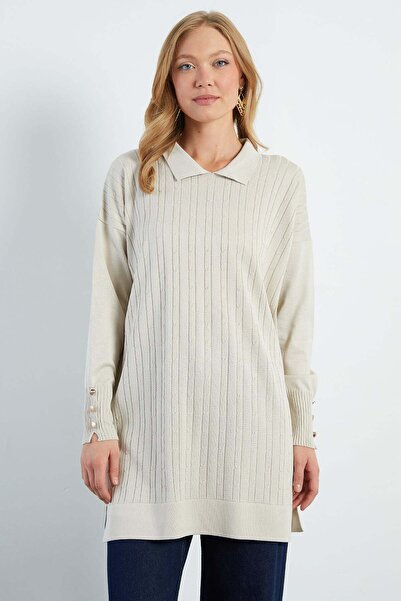 Fulla Moda Tunics - Beige - Regular fit