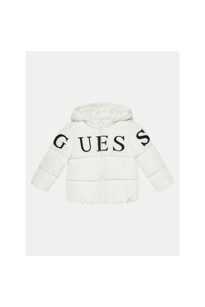 Guess Geacă de puf pentru fete K4BL10WB240 Albă