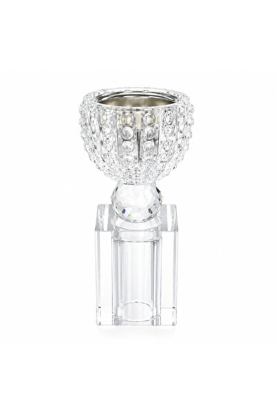 AKDC Clear Crystal Glass Incense Burner - 15×6 cm