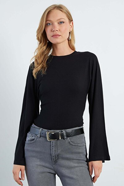 Fulla Moda Bluza - Crna