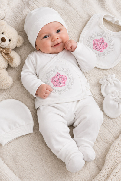 Yalçınoğlu Kids Coming Home Outfits - Pink - Casual