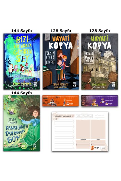 İlk Genç Timaş Sevda Özdemir Kitaplığı - Bizi Bir Araya Getiren Şey - Kanatla...