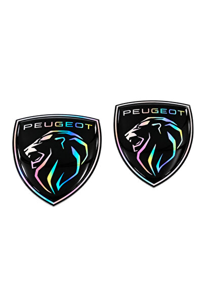 Tuningpazar Yeni Peugeot Uyumlu Hologramik Logo 3d Arma Amblem