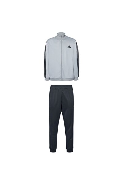 adidas M 3S Ft Tt Ts M Negru-Gri Set pentru bărbați Jı8876