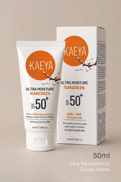 Ultra Nemlendirici SPF 50+ Güneş Kremi 50 ML Tüm Cilt Tipleri
