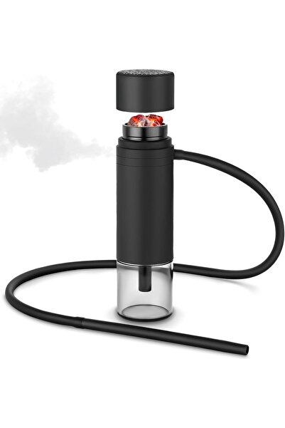Generic HOKASET Portable Cup Hookah Set With Accessories - Great for Car Travel
