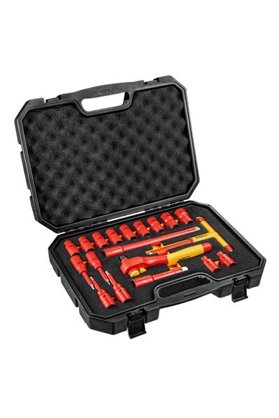NEO SET CHEI DE TIRANȚE 1/2'', 1000V, 19 PIESE - T N01-306