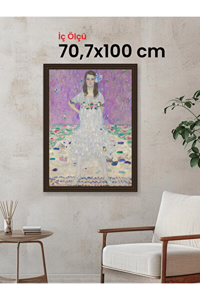HARS Gallery Klasik Kahverengi Çerçeve 70,7 x 100 cm Camlı