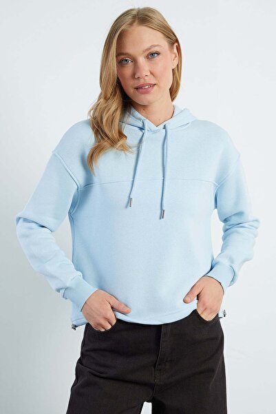 Fulla Moda Sweatshirts - Blue - Oversize