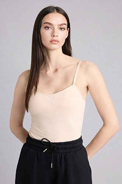 DeFacto Nursing Camisoles - Beige - Loungewear