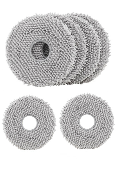 Rovexa Roborock Qrevo C Compatible 6 Pieces of Mop Fiber Mop