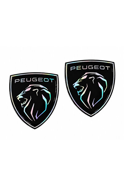 Tuningpazar Yeni Peugeot Uyumlu Hologramik Logo 3d Arma Amblem