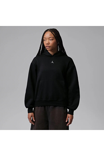 Nike Γυναικείο Φούτερ με Κουκούλα Jordan Brooklyn Fleece