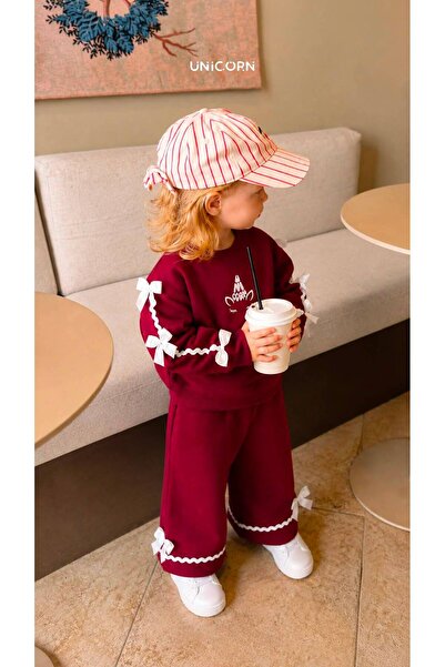 phokaia Two Piece Sets - Burgundy - Long