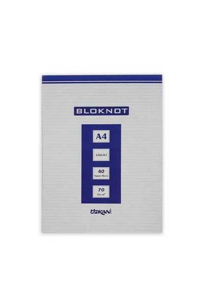 Bezos G0379 A4 40 Sheets Desk Notepad Lined 1 Piece