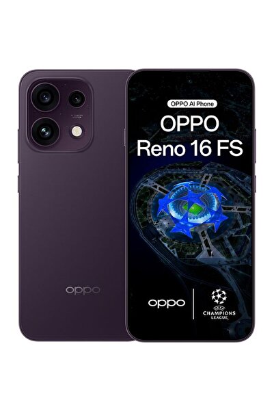 OPPO Reno 16 FS 5G Τηλέφωνο, 512GB, 8GB RAM, Διπλή SIM, Μωβ Μαύρο