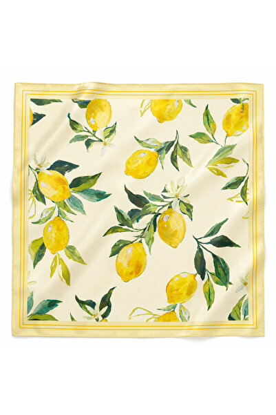 Fullare Sicily Muse Limon Desenli Bandana