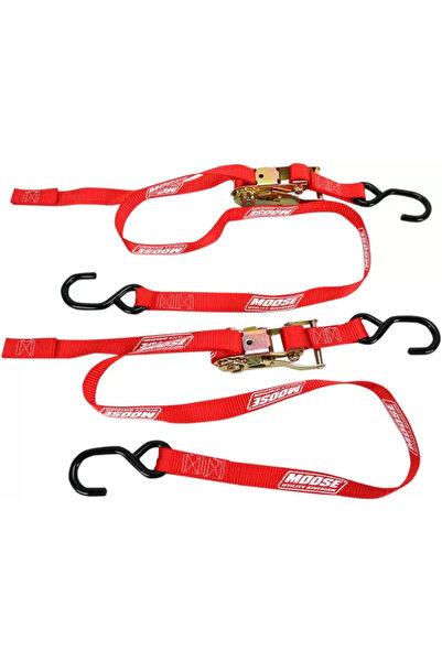 MOOSE RACING CHINGI CU CLICHET SI CARLIGE (REGLABILE) ROSII -MOOSE UTILITY