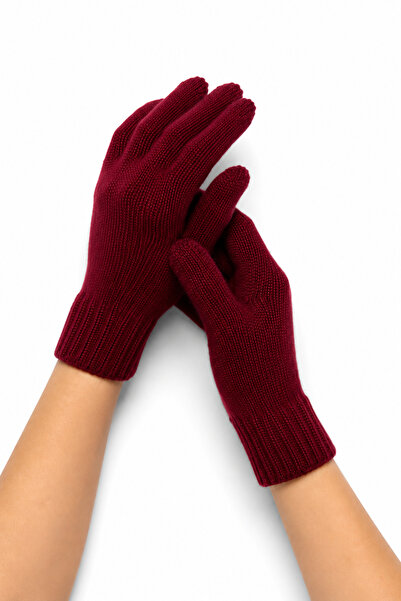 Mevo Gloves - Burgundy - Plain