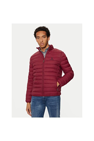 U.S. Polo Assn. Geacă de iarnă pentru bărbați MUP3905-754 Roșu