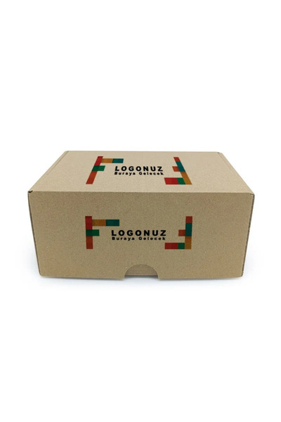 Genel Markalar E-Ticaret Kutusu 20×29×10 cm Kraft Kendinden Geçmeli