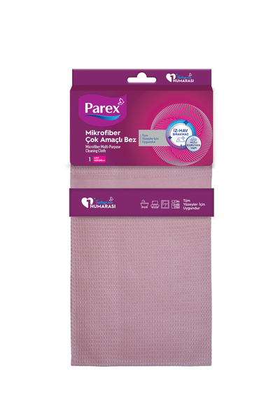 Parex Microfiber Multi-Purpose Cloth Pink
