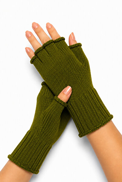 Mevo Gloves - Khaki - Plain
