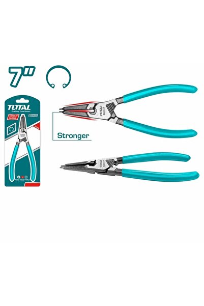 TOTAL Clește pentru Siguranțe Interne, Cap Drept, 180mm