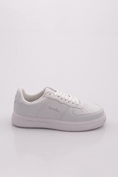 Benetton Sneakers - White - Short heels (1–4 cm)