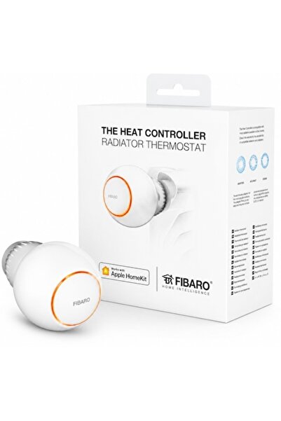 Fibaro The Heat Controller Smart Thermostatic Head, for radiator, compatible ...