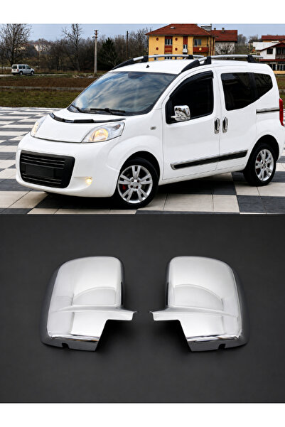 KAPOTO Fiat Fiorino 2008-2023 Uyumlu Krom Ayna Kapağı Abs Nikelaj Sağ Sol 2 P...