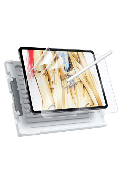 ESR Pachet 2 bucăți: Folie pentru iPad Air 11 cu textură de hârtie, magnetică...