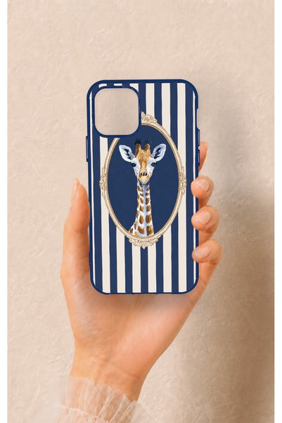 Vip Case iPhone 11 Pro Compatible Giraffe Patterned Silicone Case