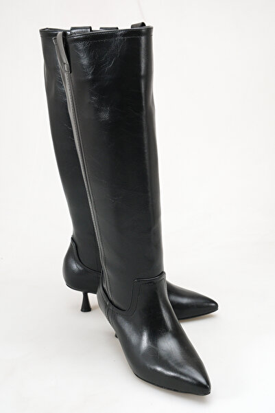MALENTA Knee-High Boots - Black - Casual
