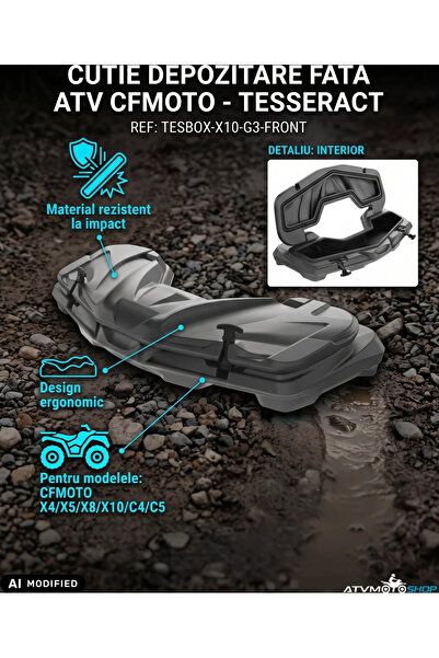 CF Moto CUTIE DEPOZITARE FATA ATV CFMOTO X4 / X5 / X8 / X10 / C4 / C5 - TESSE...