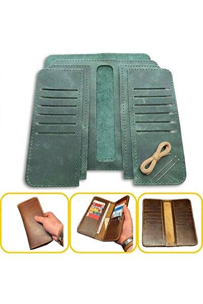 ipekbazaar Wallets - Green - Genuine leather