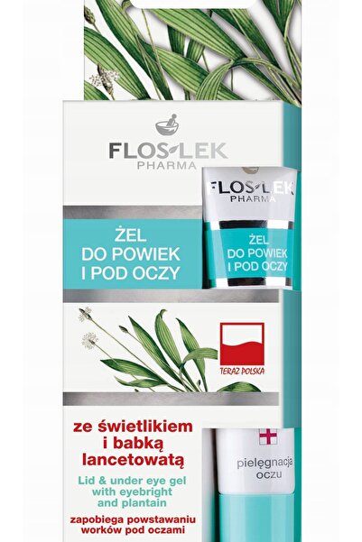 Floslek Gel pentru pleoape și zona de sub ochi cu eyebright și plantain 15 ml...