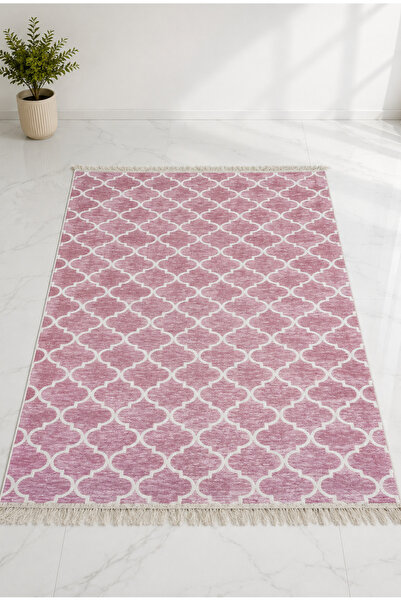 LUNGA VİTA Kilim Paspas Çok Amaçlı Halı Makinede Yıkanabilir Toz Yapmaz