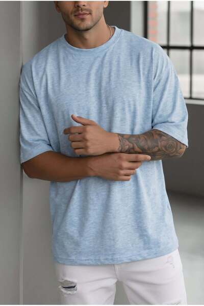 Teenage Millionaire T-Shirts - Blue - Oversize