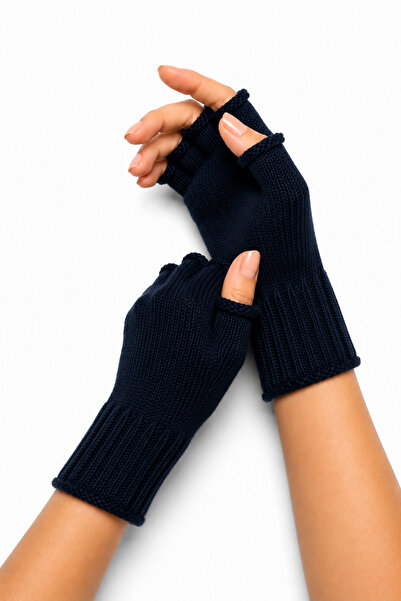 Mevo Gloves - Dark blue - Plain