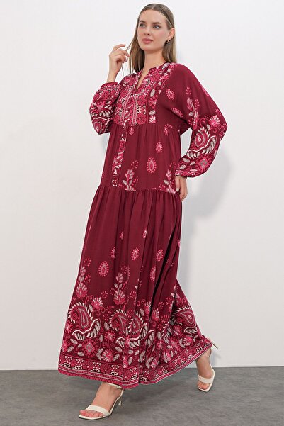 Hiccup Dresses - Burgundy - Maxi