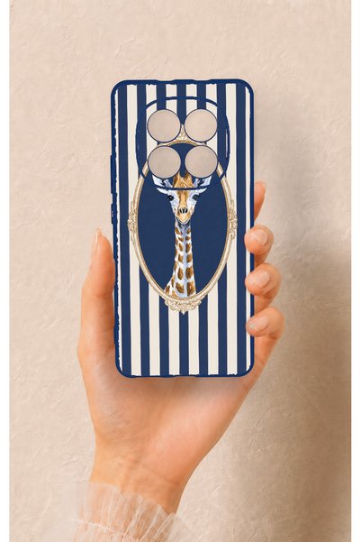 Vip Case Redmi̇ Note 15 4g Compatible Giraffe Patterned Silicone Case