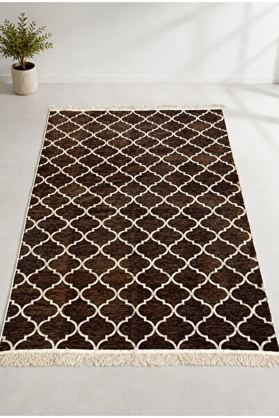 LUNGA VİTA Kilim Paspas Çok Amaçlı Halı Makinede Yıkanabilir Toz Yapmaz
