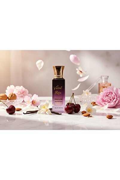 Fantazm Velvet Rose Extrait De Parfum 30 ML Kadın Parfümü-AFRODİZYAKLI