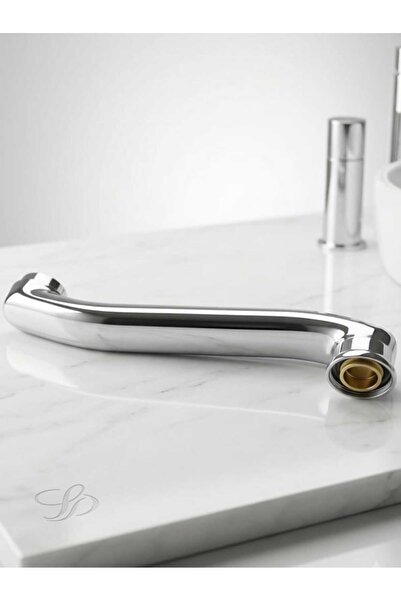 Uzman Armatür evye ve banyo batarya borusu paslanmaz 18cm