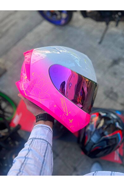 MTS prohelmet kadın motosiklet kaskı (orijinal)